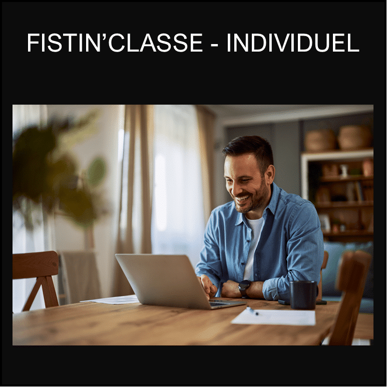 Atelier Fistin’Classe individuel – Séance intensive en ligne pour explorer le fist-fucking et la sexualité anale/vaginale en solo, dans un cadre bienveillant et professionnel.